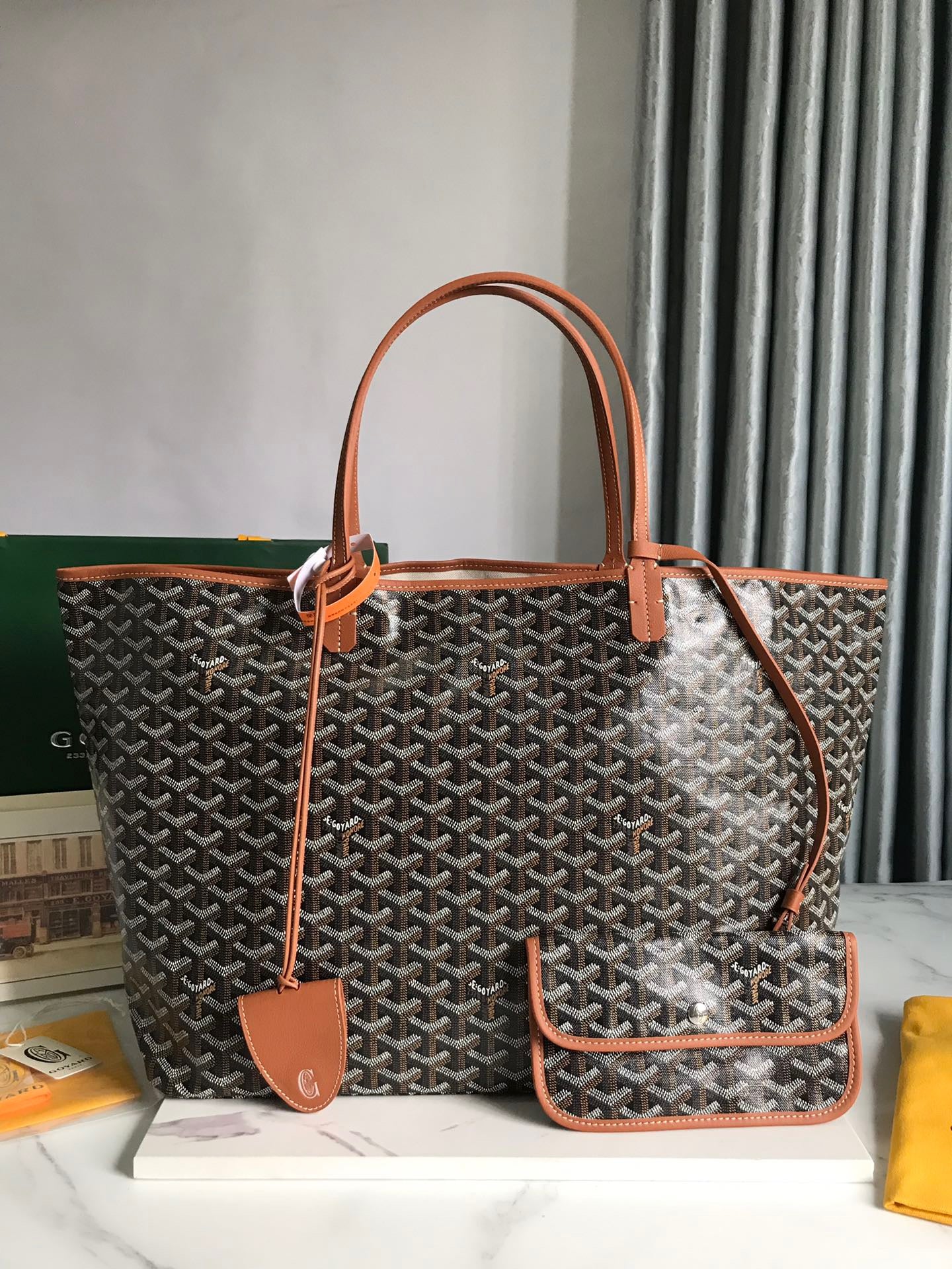 Premium Monogram Canvas Tote Bag – PM & GM Sizes