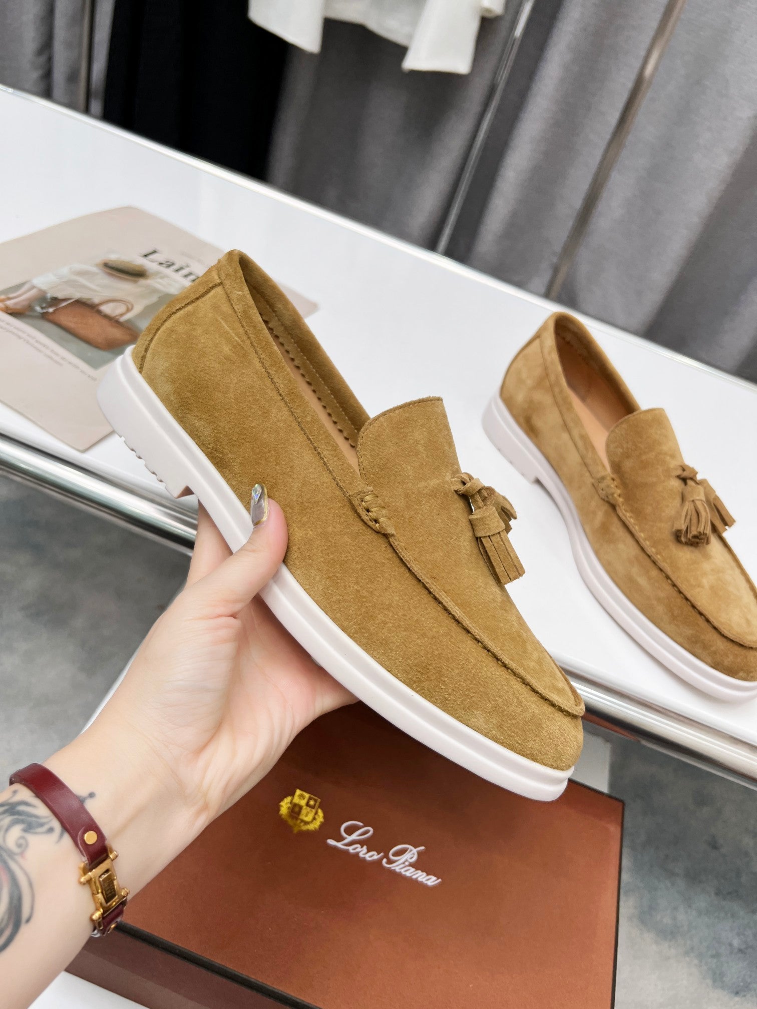 LP Premium Suede Tassel Loafers
