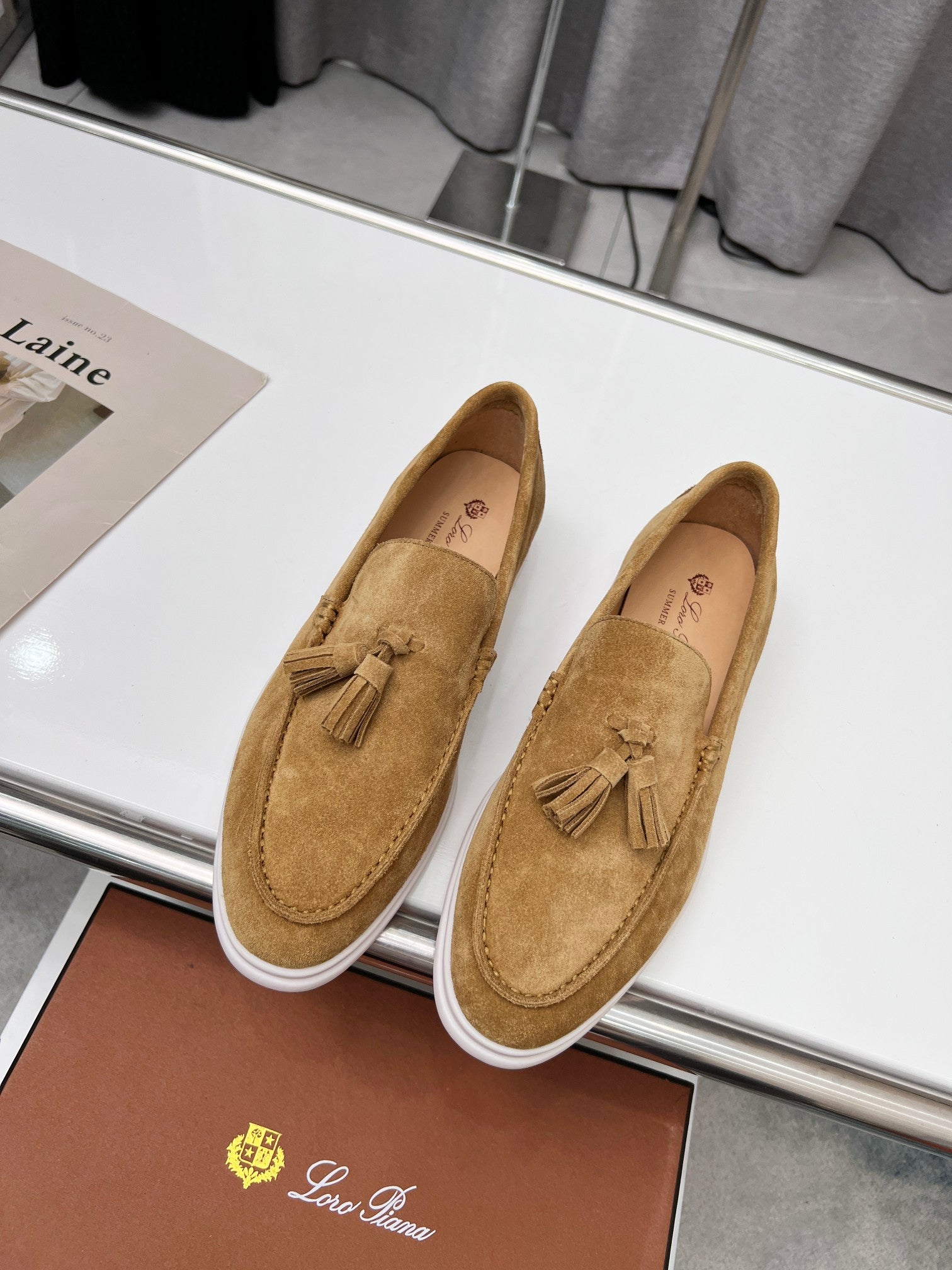 LP Premium Suede Tassel Loafers