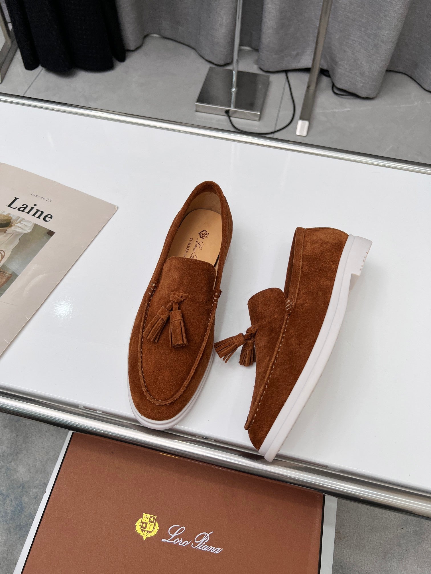 LP Premium Suede Tassel Loafers