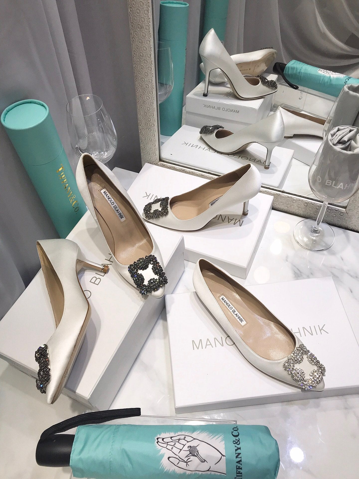 Upgraded Crystal Buckle Heels – Timeless Elegance ✨