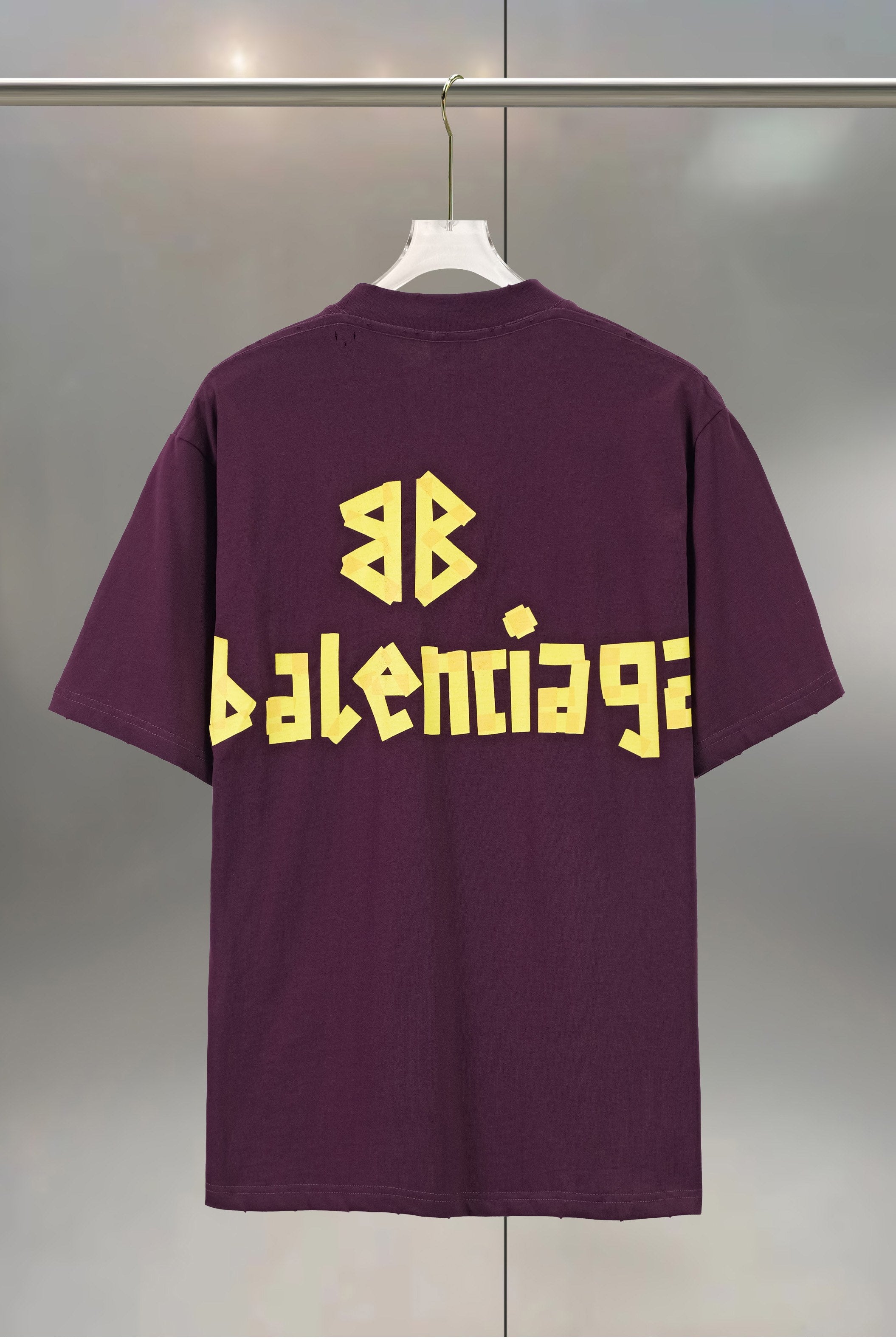 B Paris Tape Graphic Cotton T-Shirt