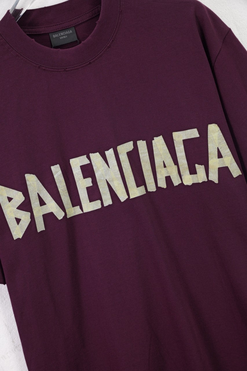 B Paris Tape Graphic Cotton T-Shirt