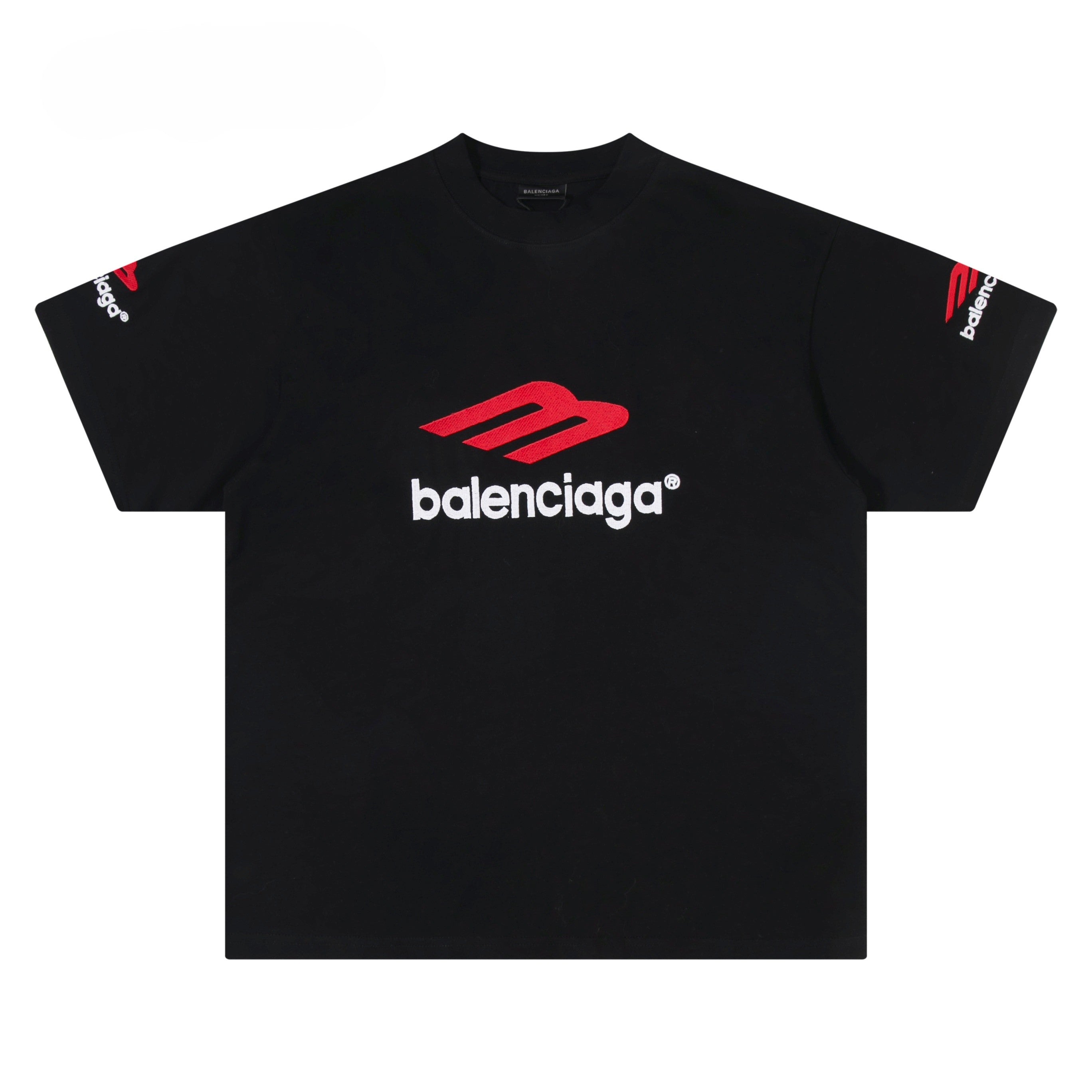 B- Letter Embroidery Oversized T-Shirt