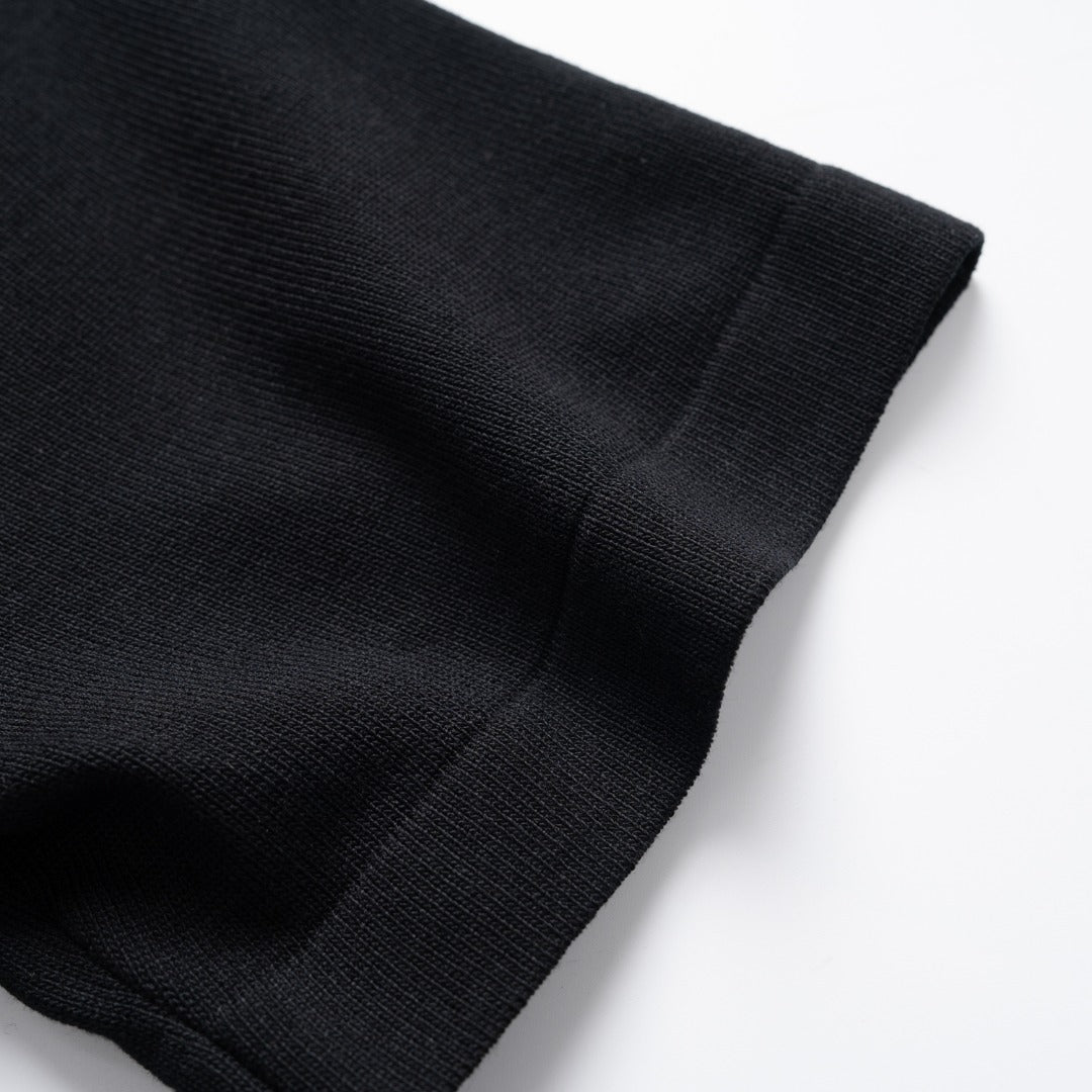 D- Logo Embroidered Short Sleeve T-Shirt