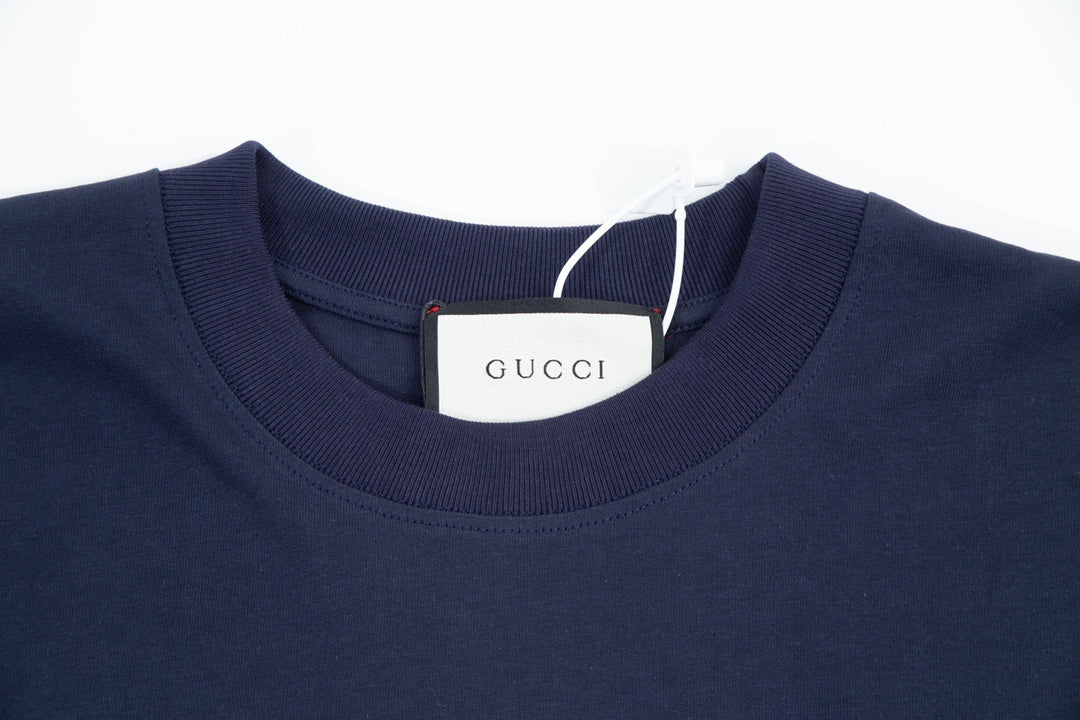 “Firenzc 1921” Double-G Print Short Sleeve T-Shirt
