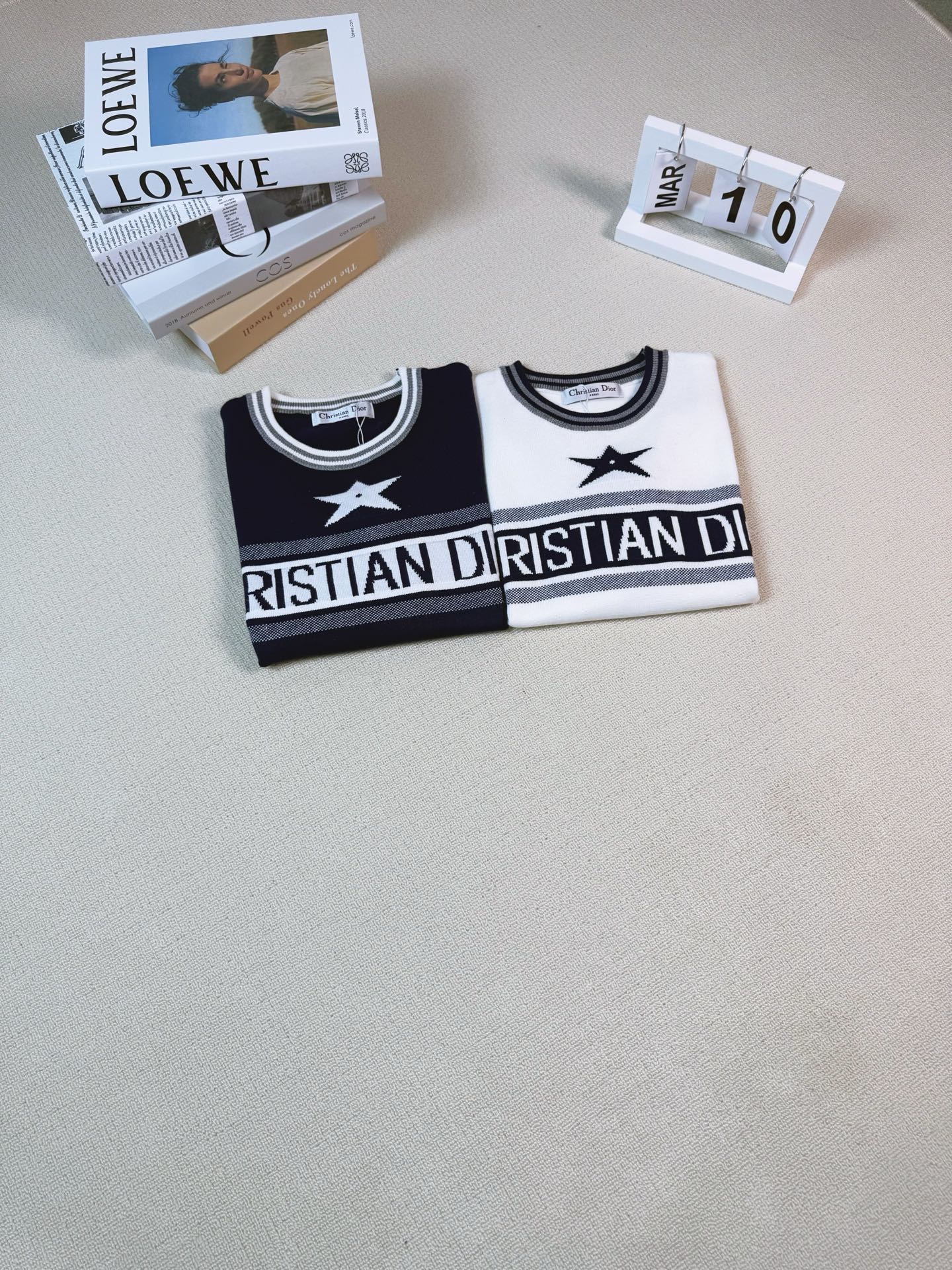 D-Spring Jacquard Knit Logo T-Shirt