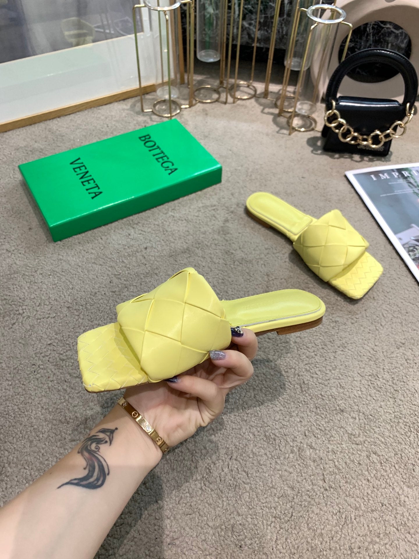 B-Flat woven sandals