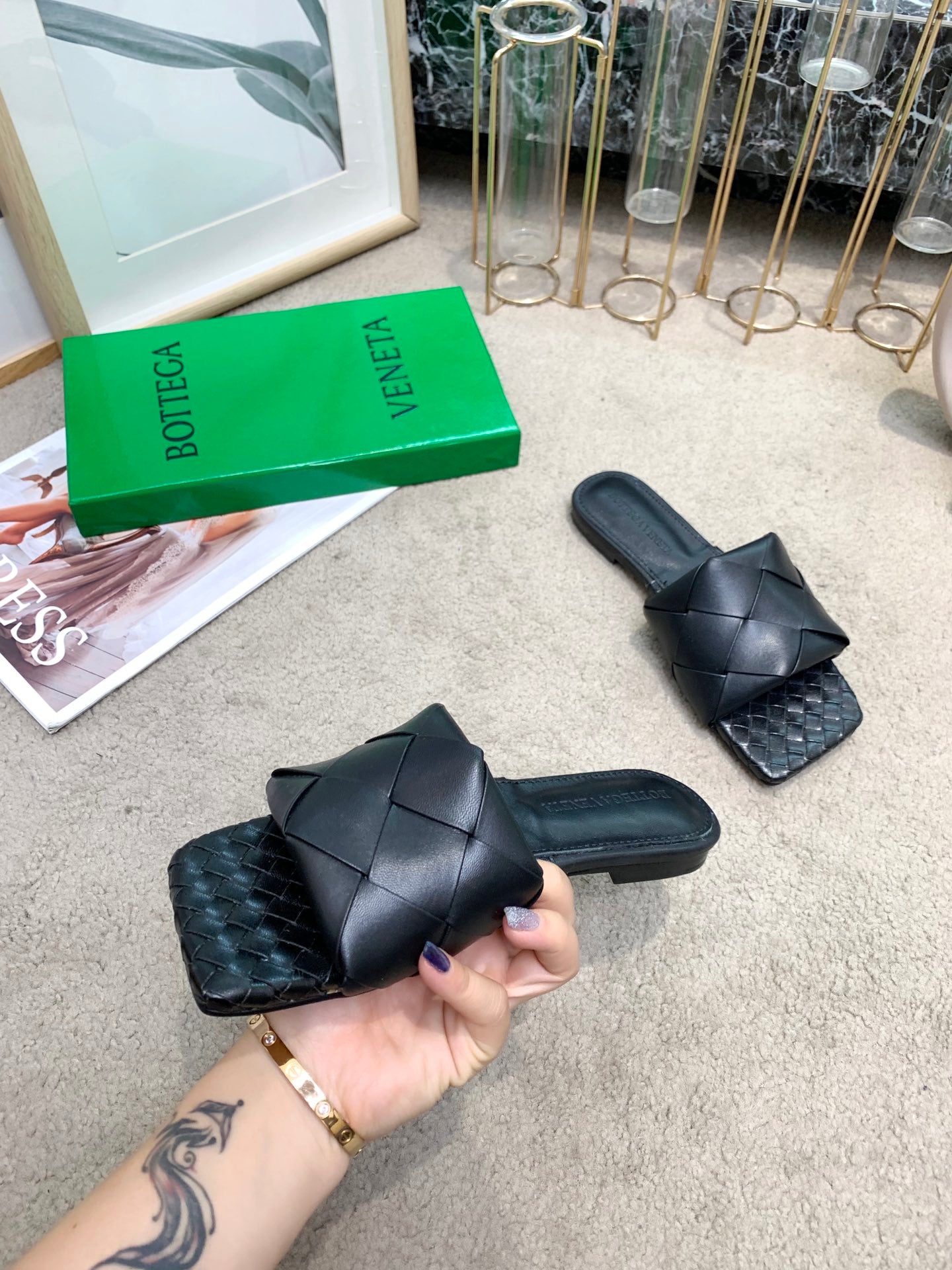 B-Flat woven sandals