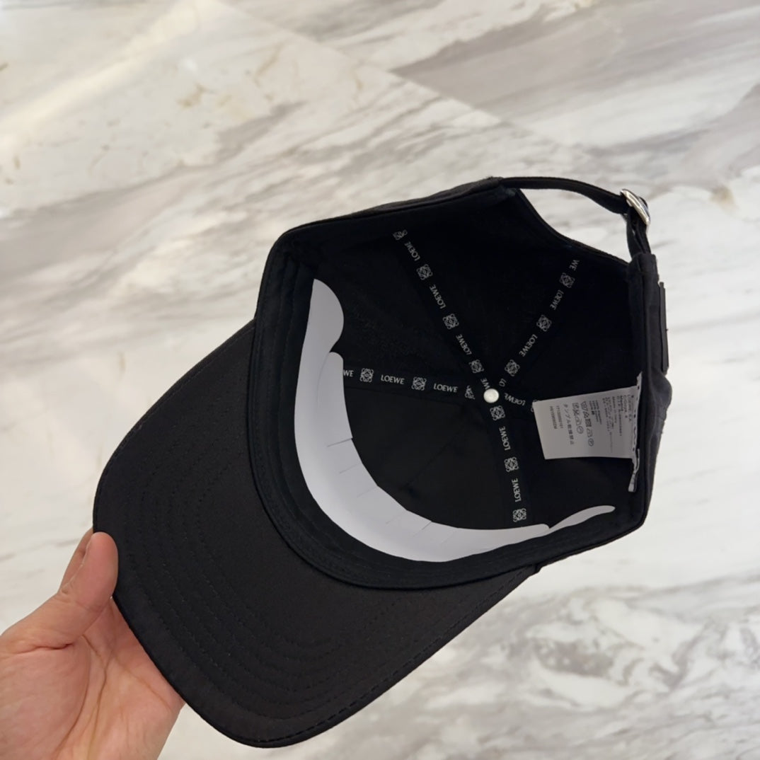 Embroidered Arch-Detail Baseball Cap