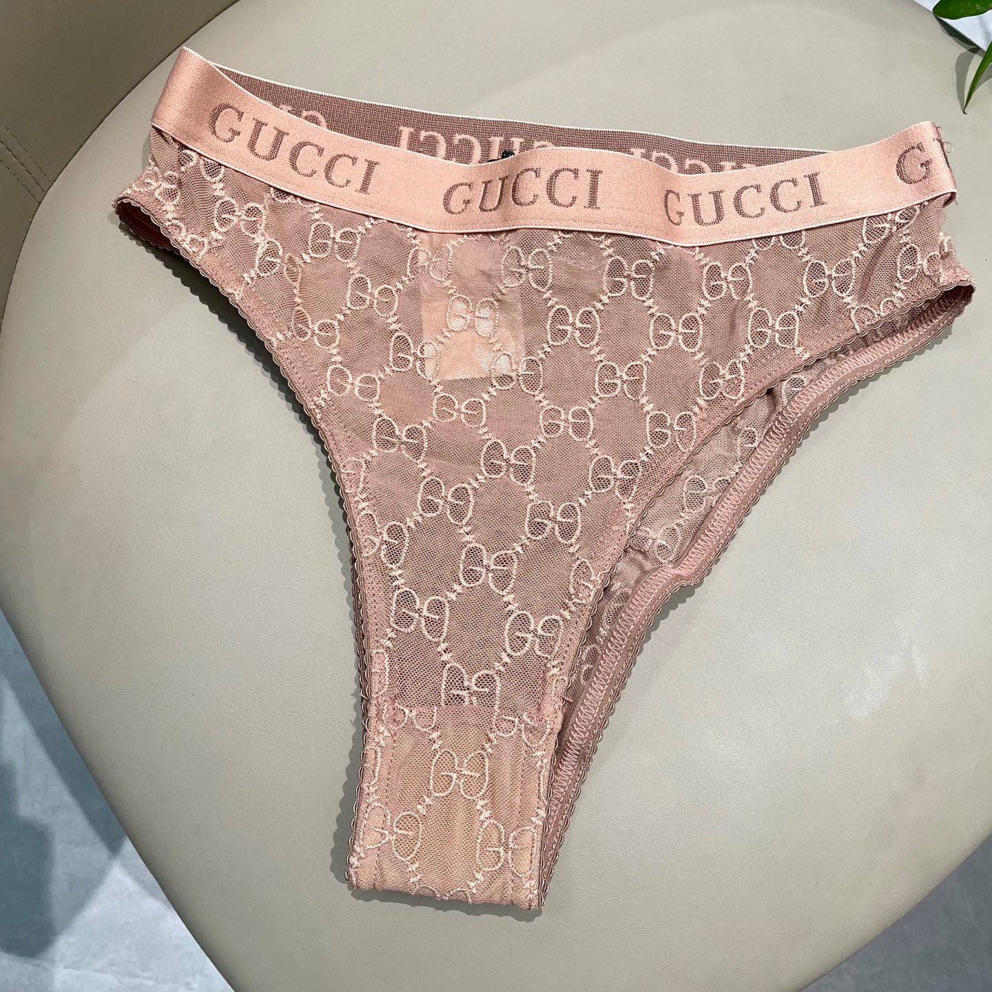 Embroidered Sheer Mesh Bodysuit – Deep V & Lace Detail
