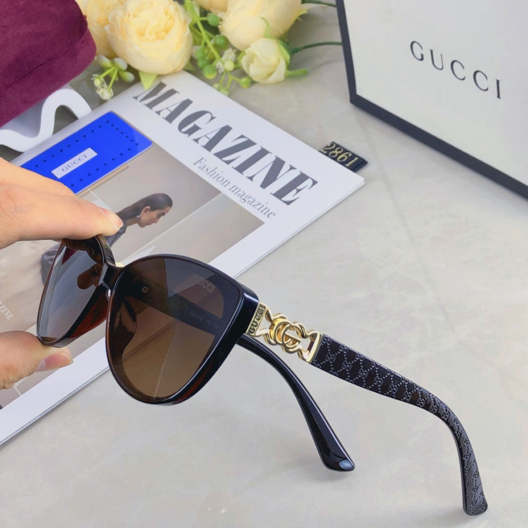 Cat-Eye Oversized Sunglasses – Summer Edition