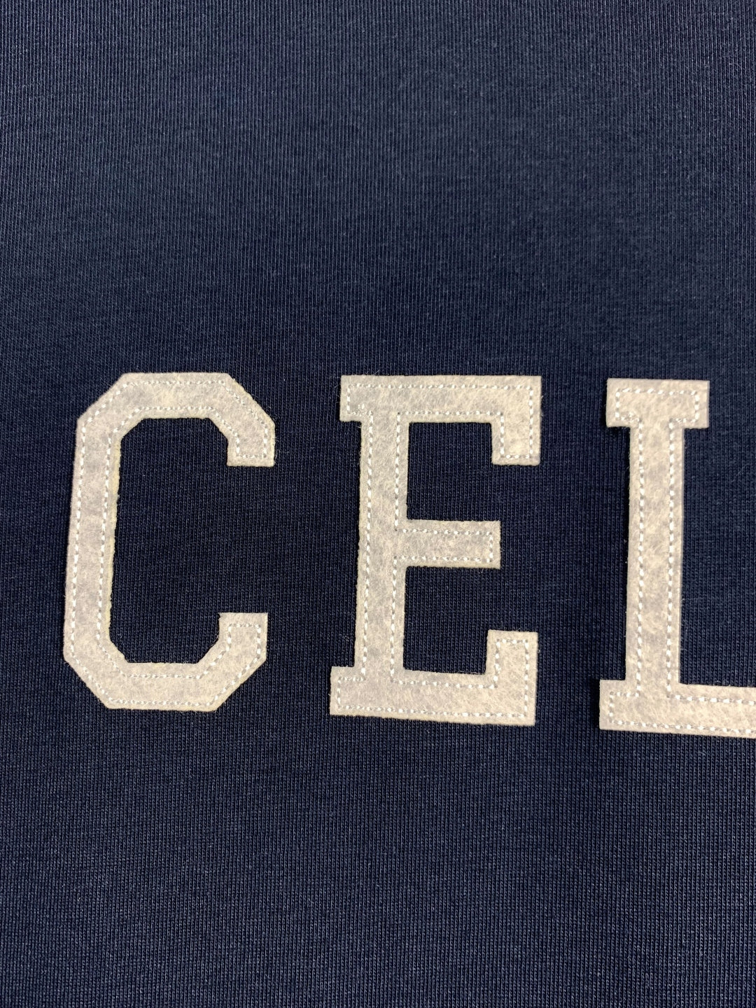 Unisex Velvet Lettering T-Shirt – Oversized Fit