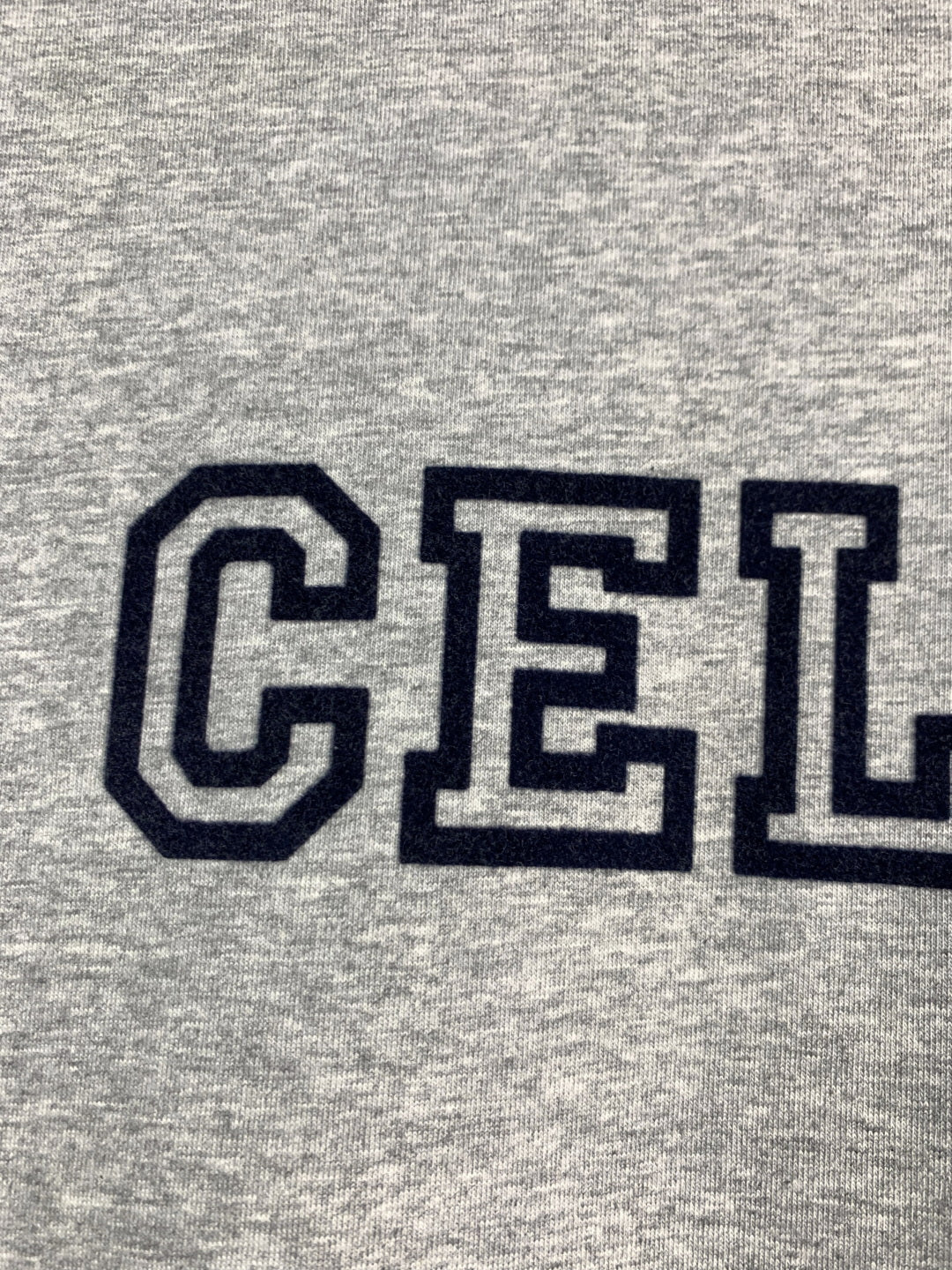 Unisex Velvet Lettering T-Shirt – Oversized Fit