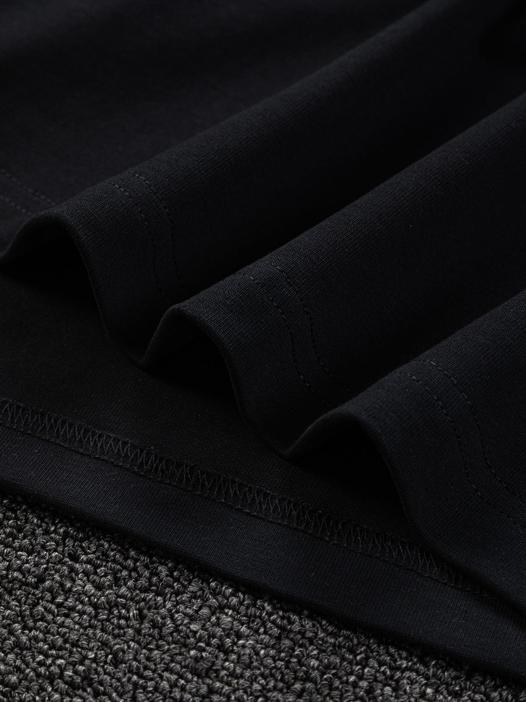 Unisex Embroidered Round-Neck T-Shirt