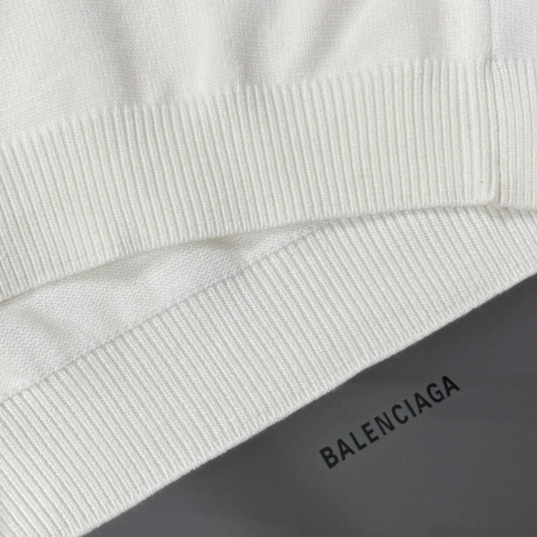 Unisex Jacquard Wool Sweater – Oversized Fit