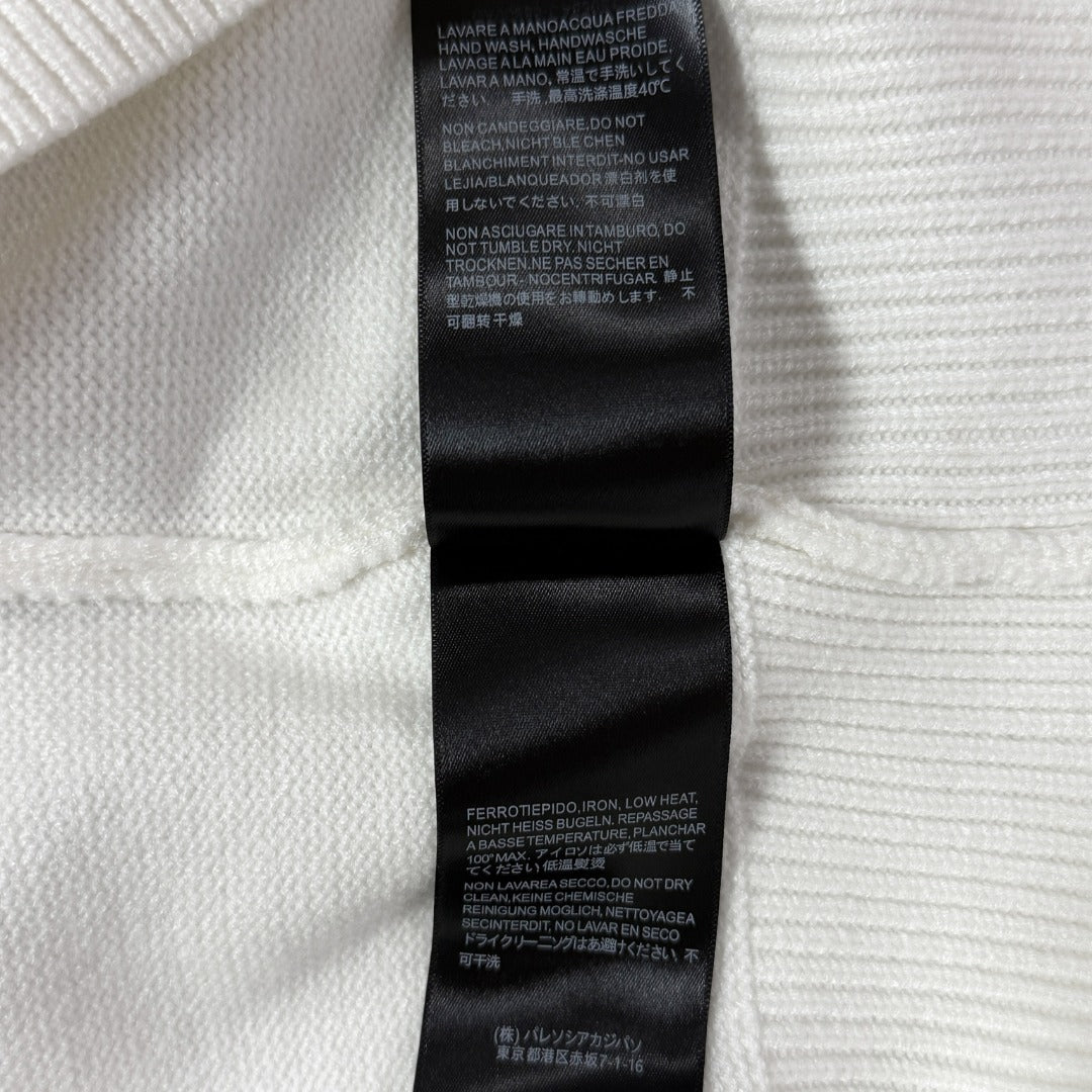 Unisex Jacquard Wool Sweater – Oversized Fit