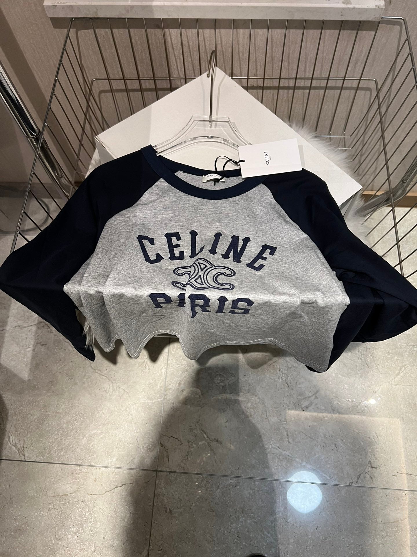 CLN  Contrast Panel T-Shirt