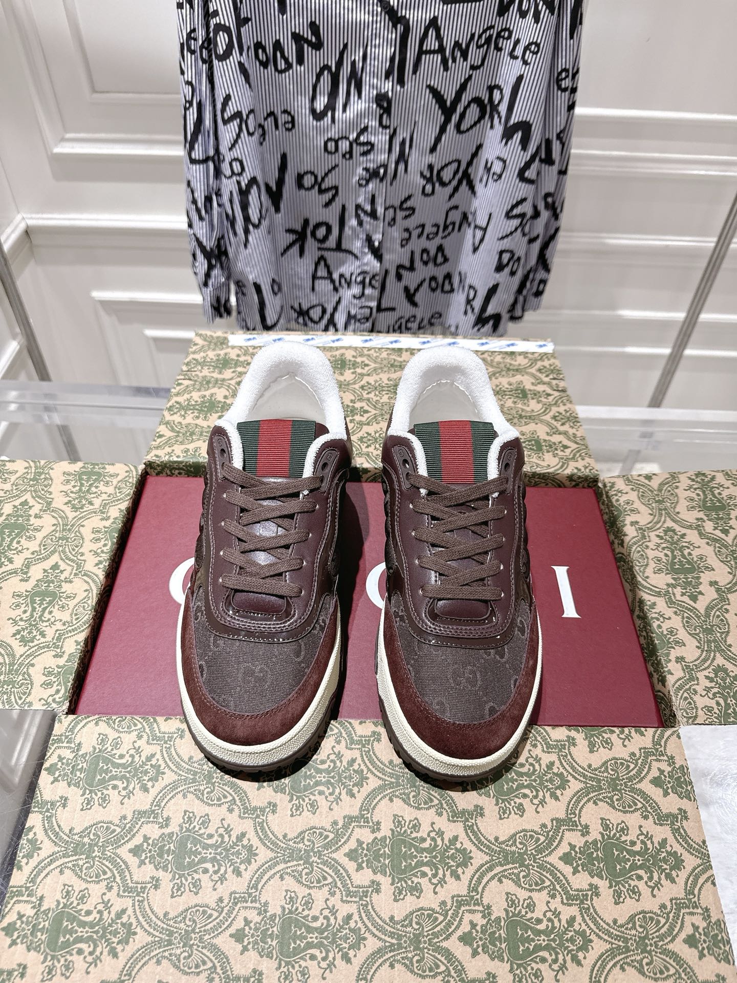Vintage-Inspired Distressed Sneakers