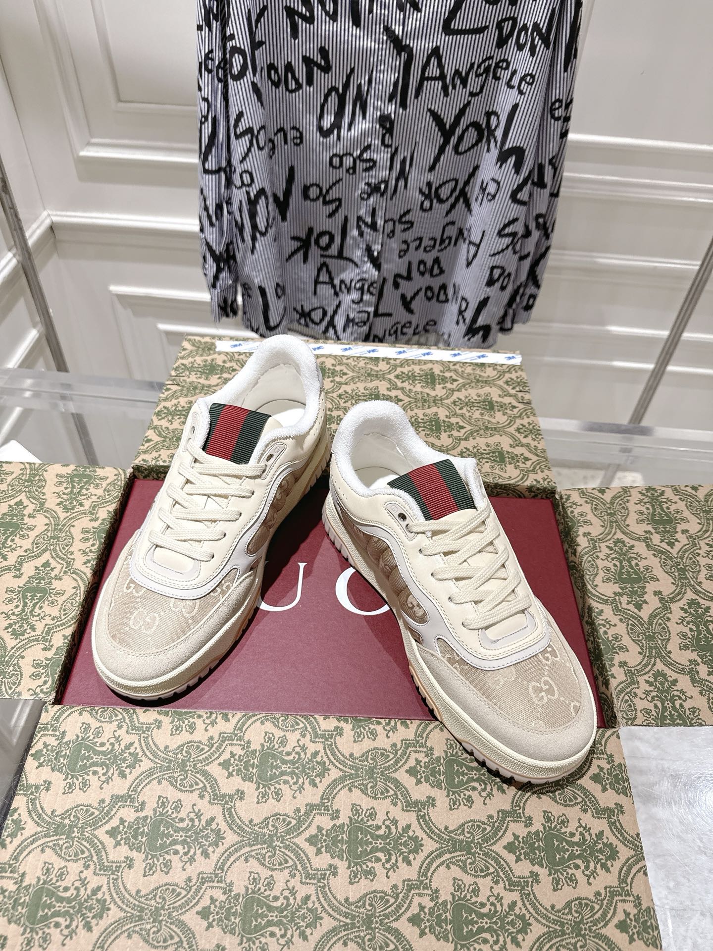 Vintage-Inspired Distressed Sneakers