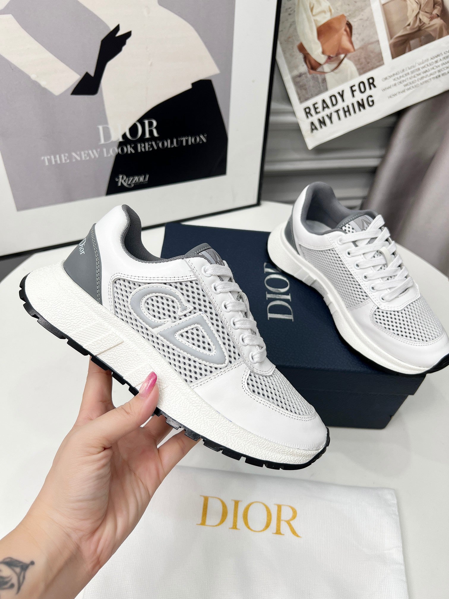 2025 Knit Mesh Running Sneakers