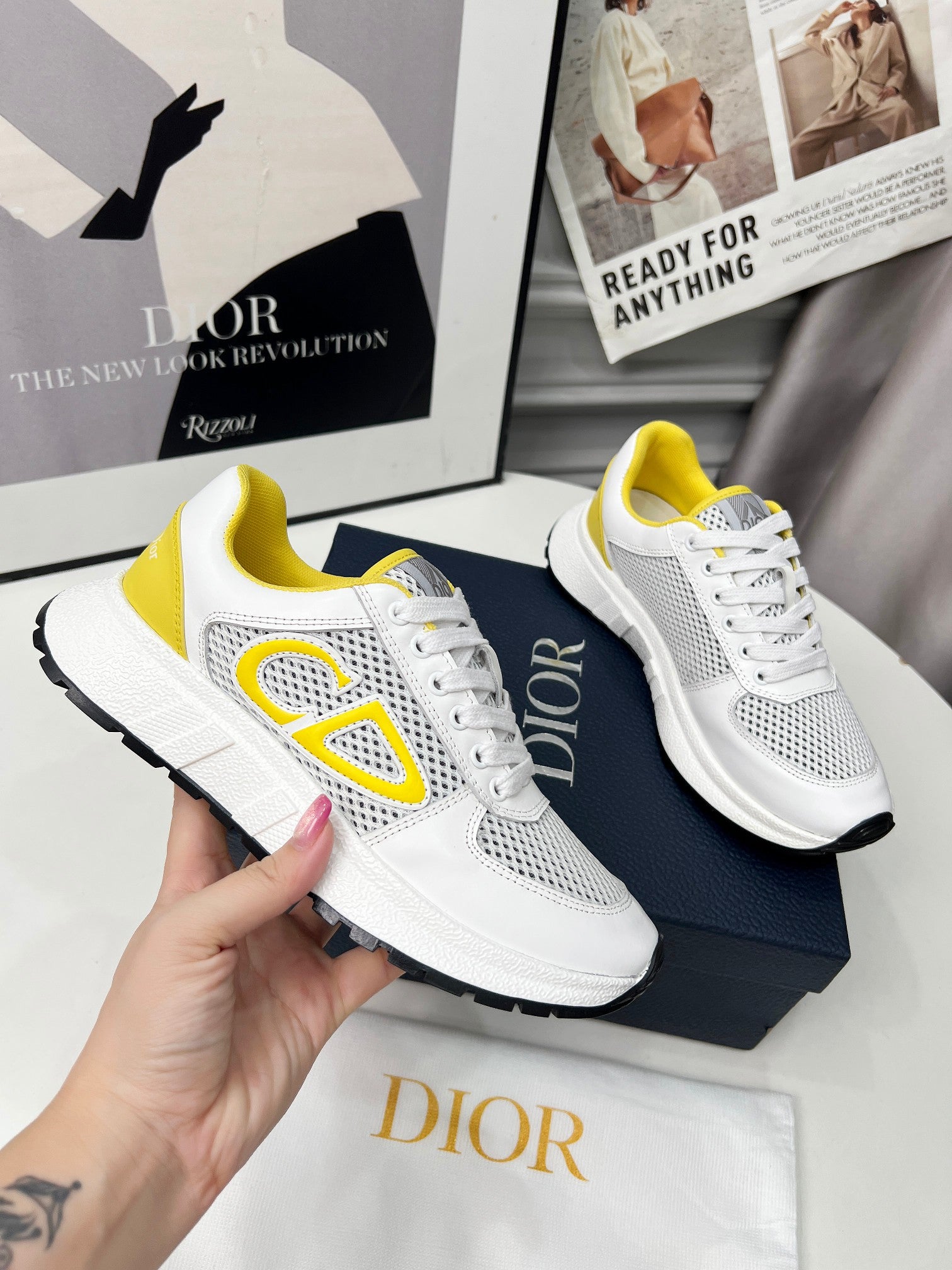 2025 Knit Mesh Running Sneakers