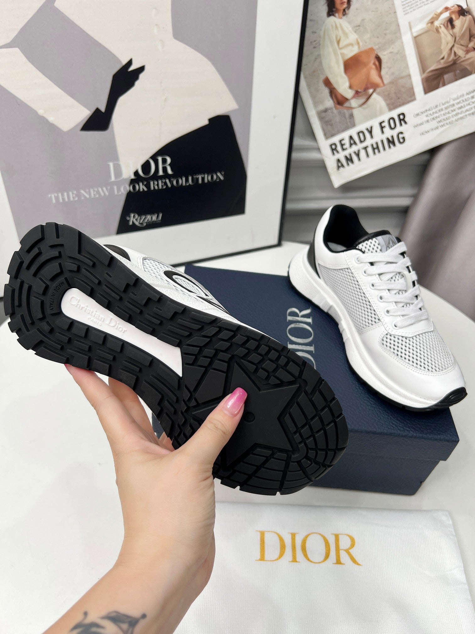 2025 Knit Mesh Running Sneakers