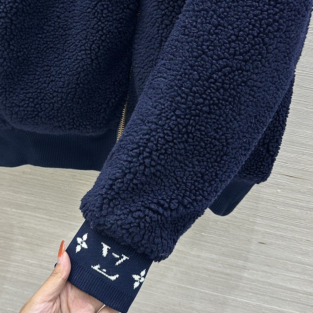 Teddy Fleece Zip-Up Jacket – Cute & Stylish