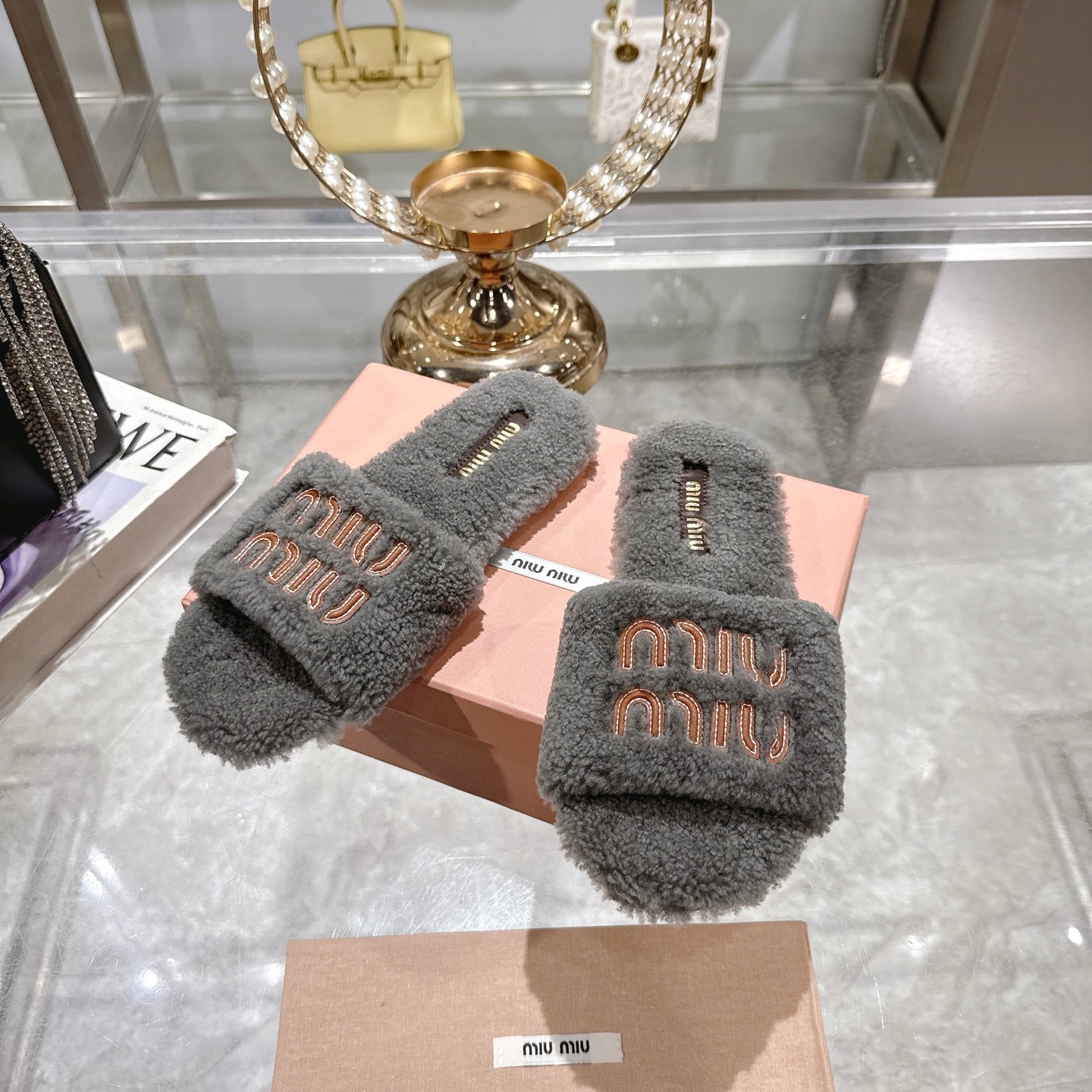 Embroidered Wool Slippers — Premium Comfort Edition