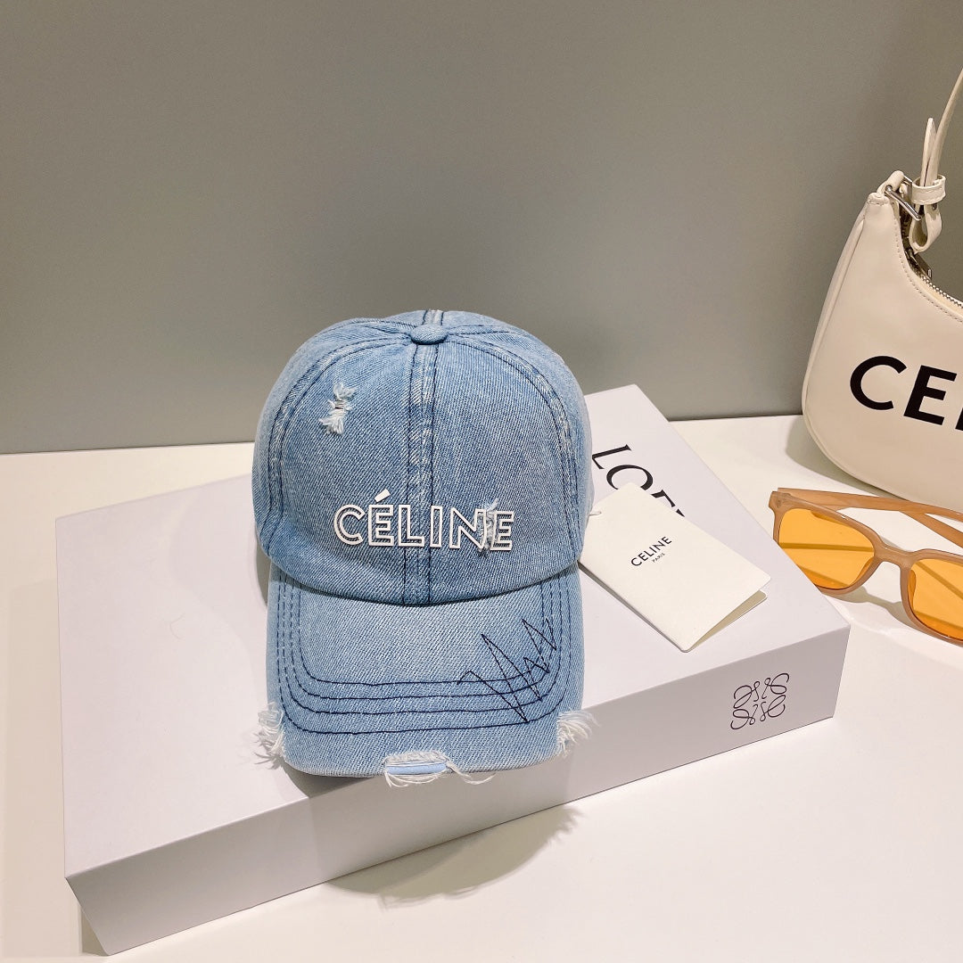 Spring Summer Denim Baseball Cap