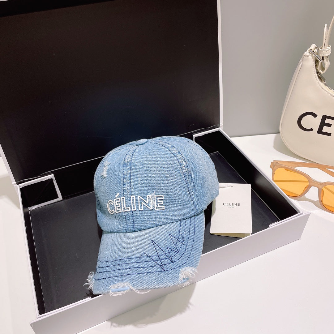 Spring Summer Denim Baseball Cap