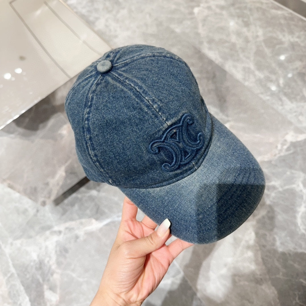 Denim Baseball Cap – Effortless Style