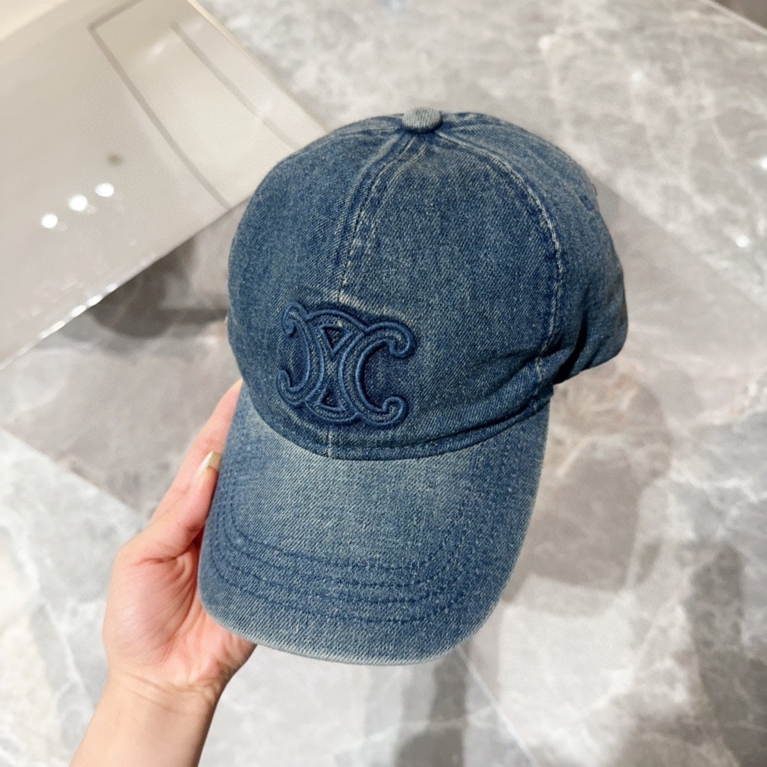 Denim Baseball Cap – Effortless Style