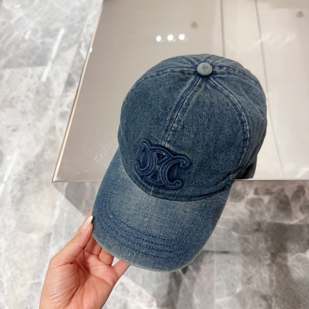 Denim Baseball Cap – Effortless Style