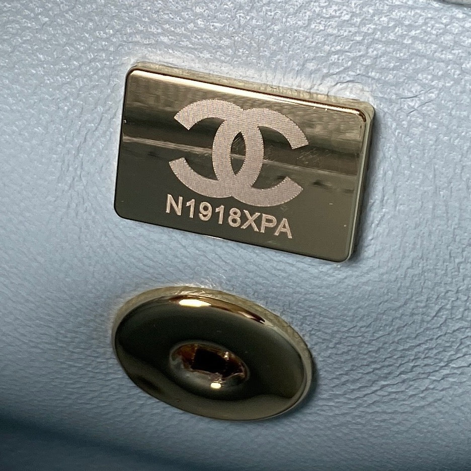 Mini Top Handle Flap Bag (𝑐𝑜𝑐𝑜 ℎ𝑎𝑛𝑑𝑙𝑒)