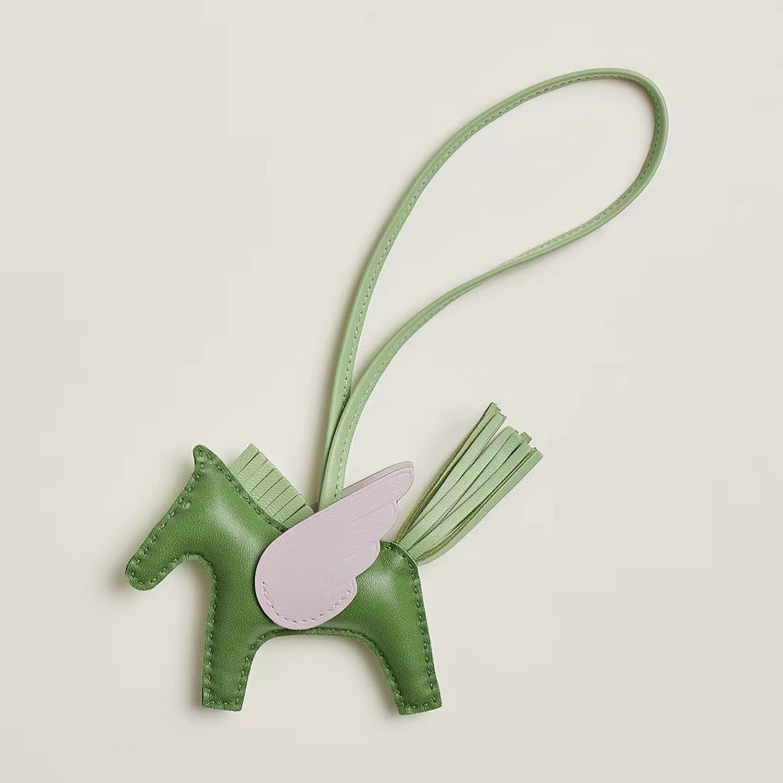 Premium Quality – Leather Pegasus Bag Charm (2025 New Model)
