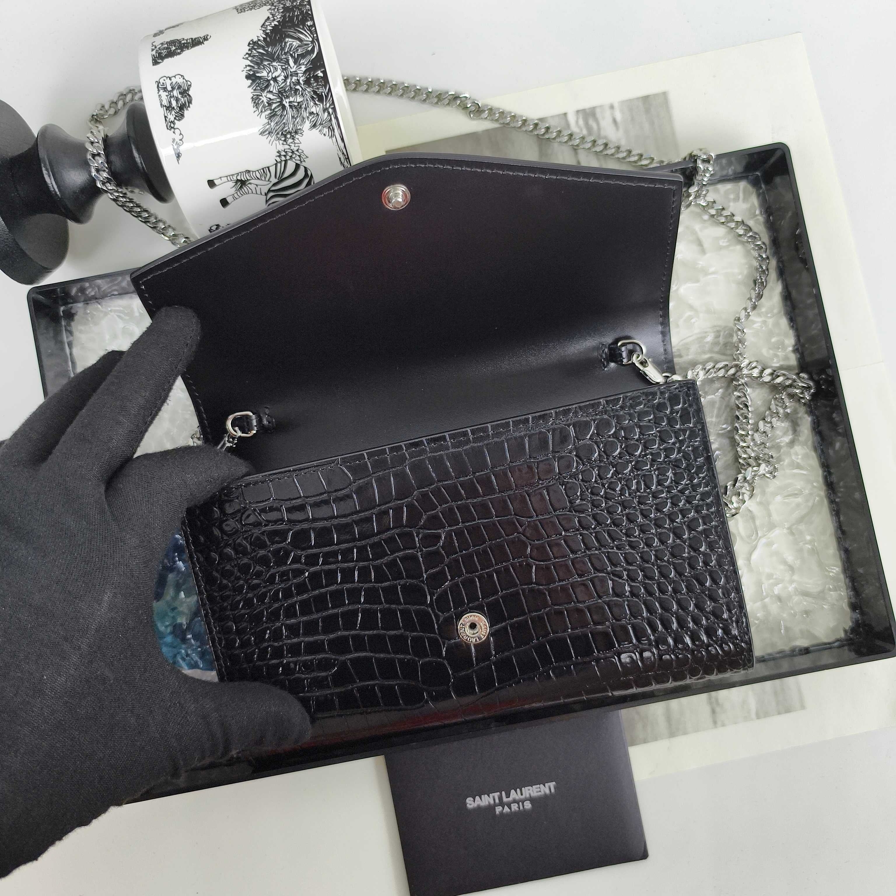 YS Mini Envelope Bag with Chain Strap  (Premium quality )