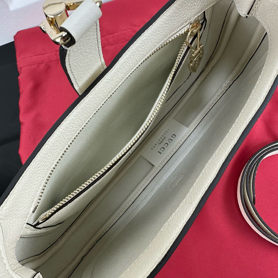 Classic Top Handle Bag with Double Straps