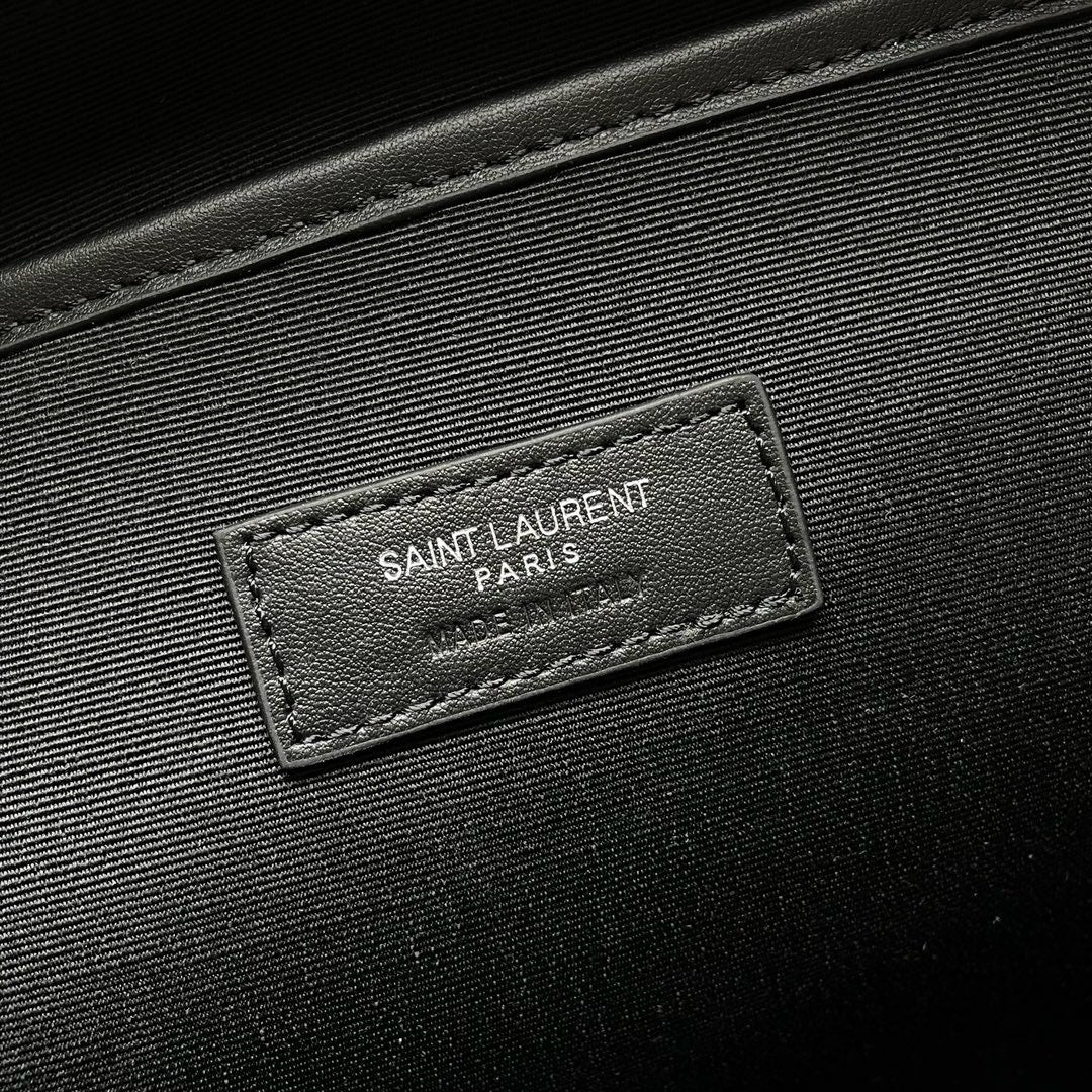 Crocodile-Embossed Leather Backpack