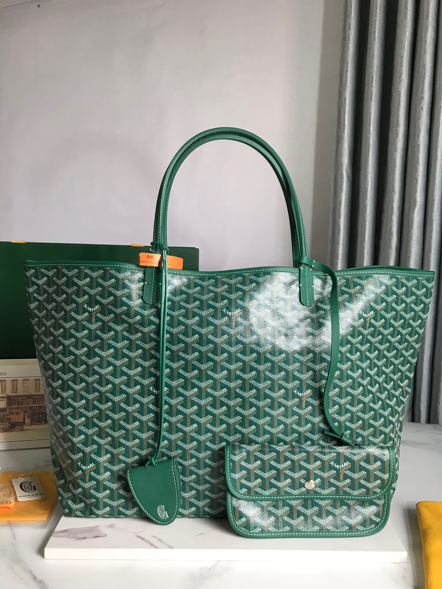 Premium Monogram Canvas Tote Bag – PM & GM Sizes