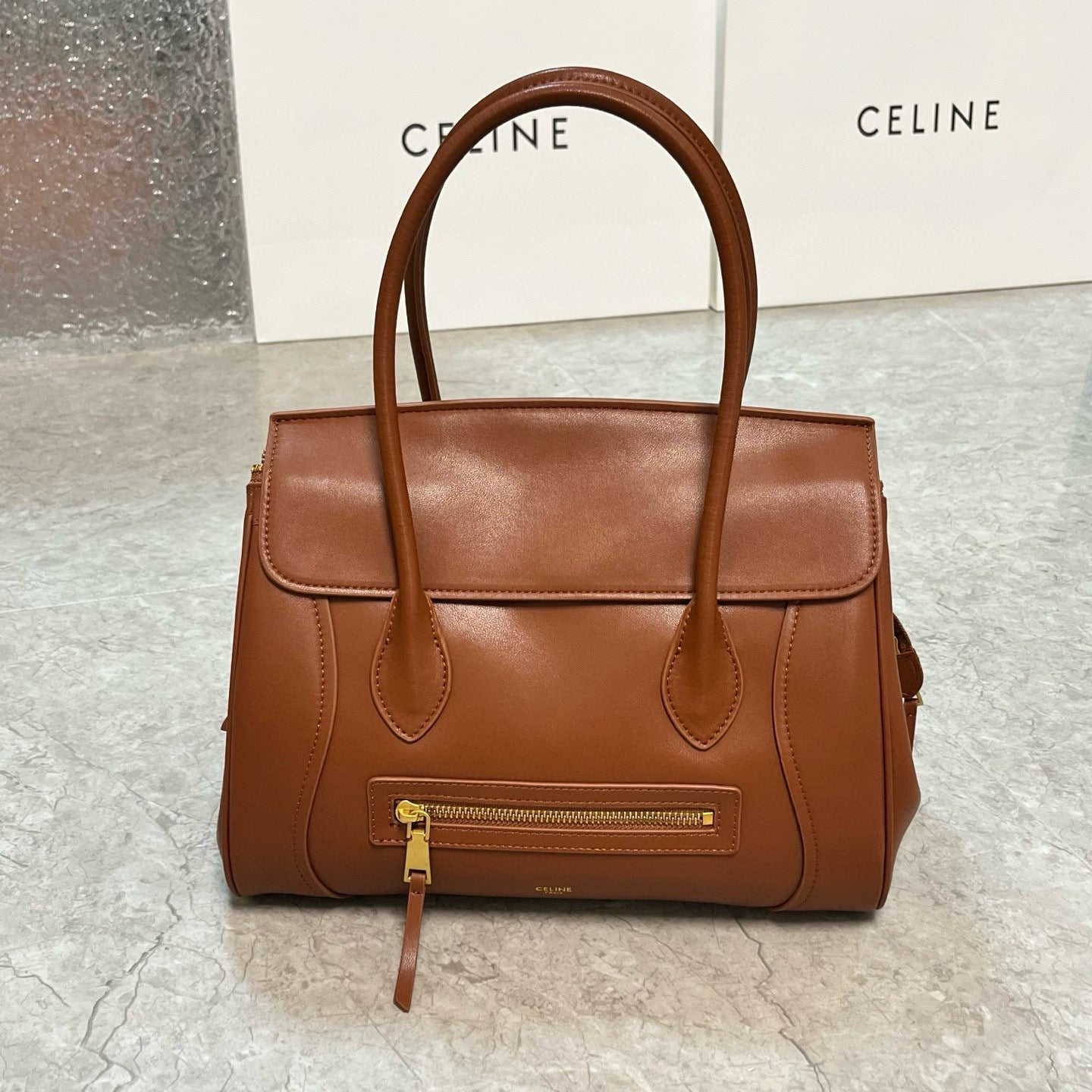 Spring Structured Tote (Smile Bag)