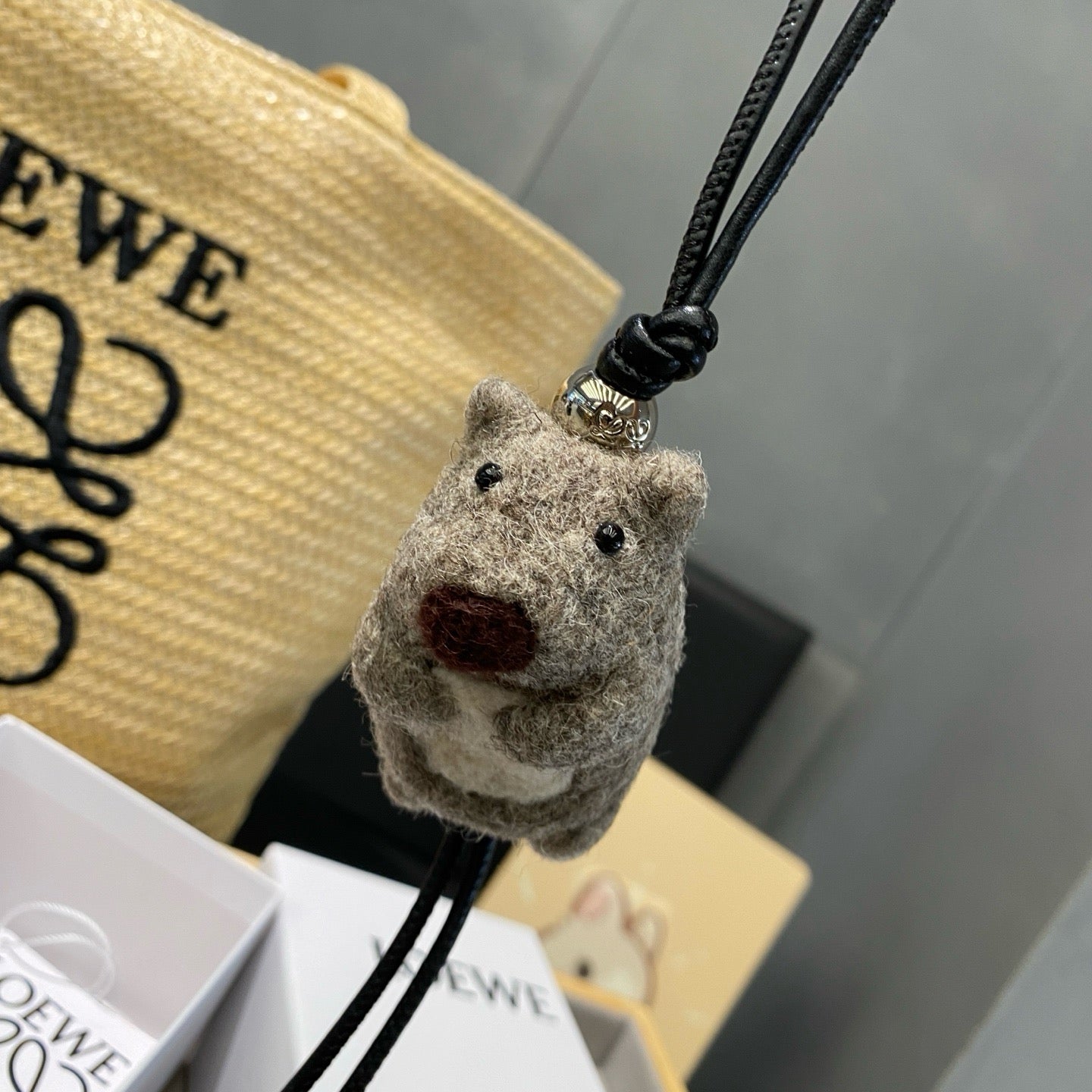 New Arrival – Felt & Leather Squid Charm