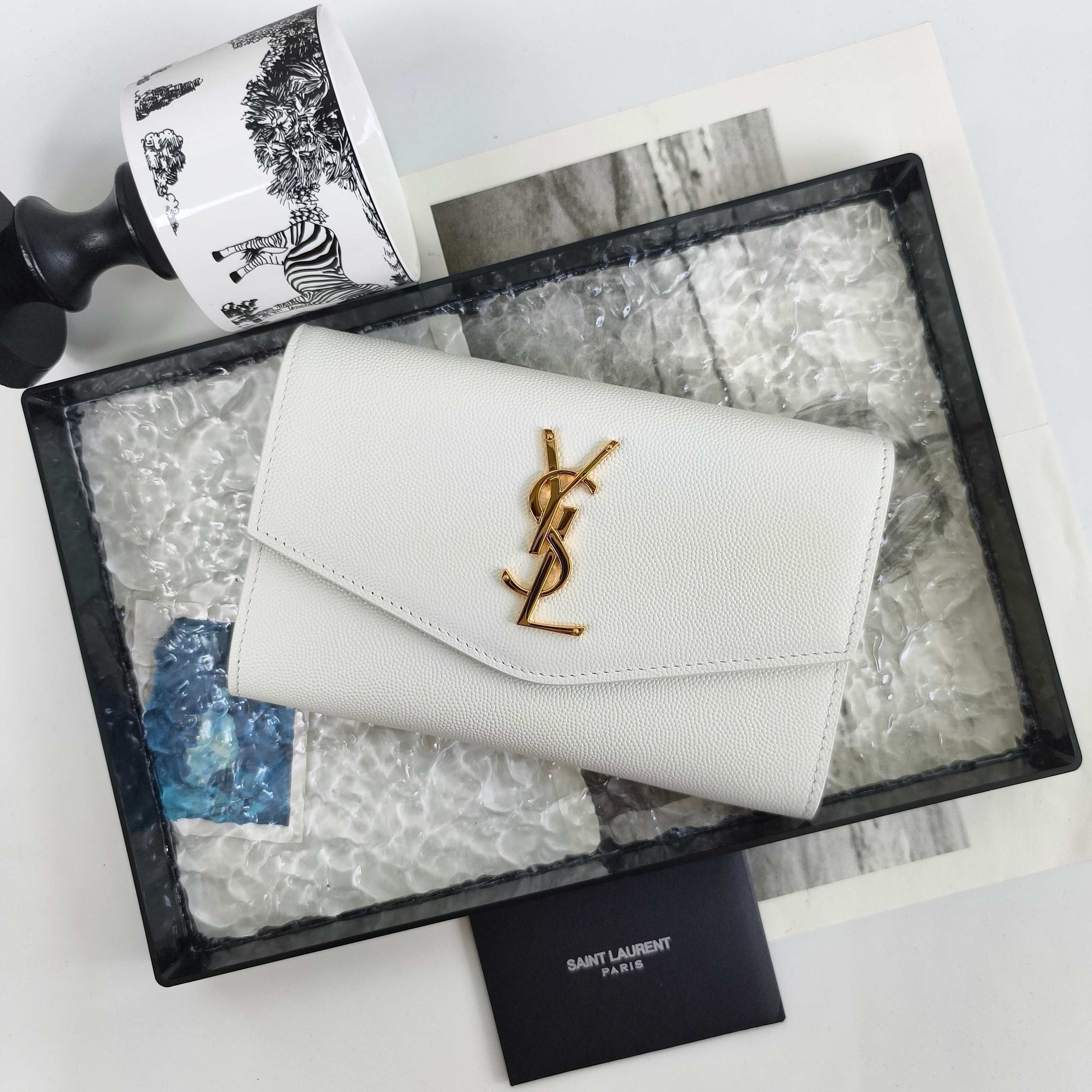 YS Mini Envelope Bag with Chain Strap  (Premium quality )