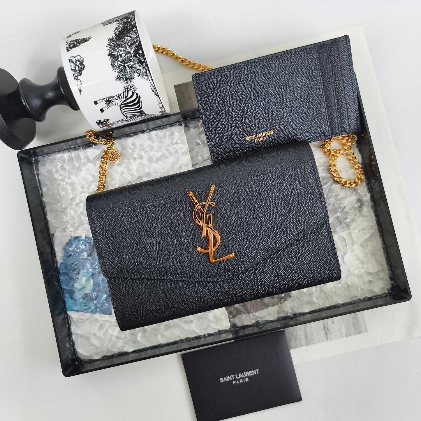 YS Mini Envelope Bag with Chain Strap (Premium quality )