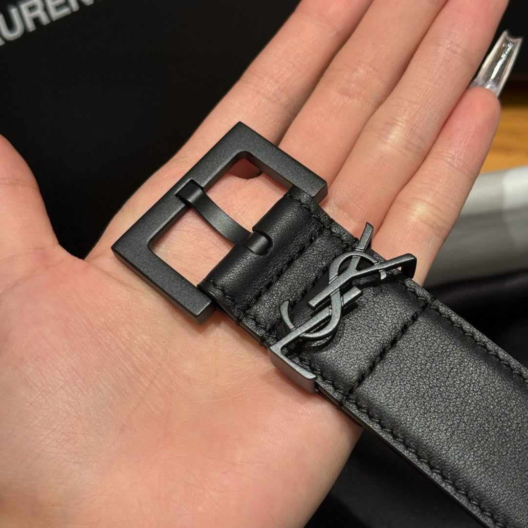 Premium Smooth Calfskin Belt – 3.0cm