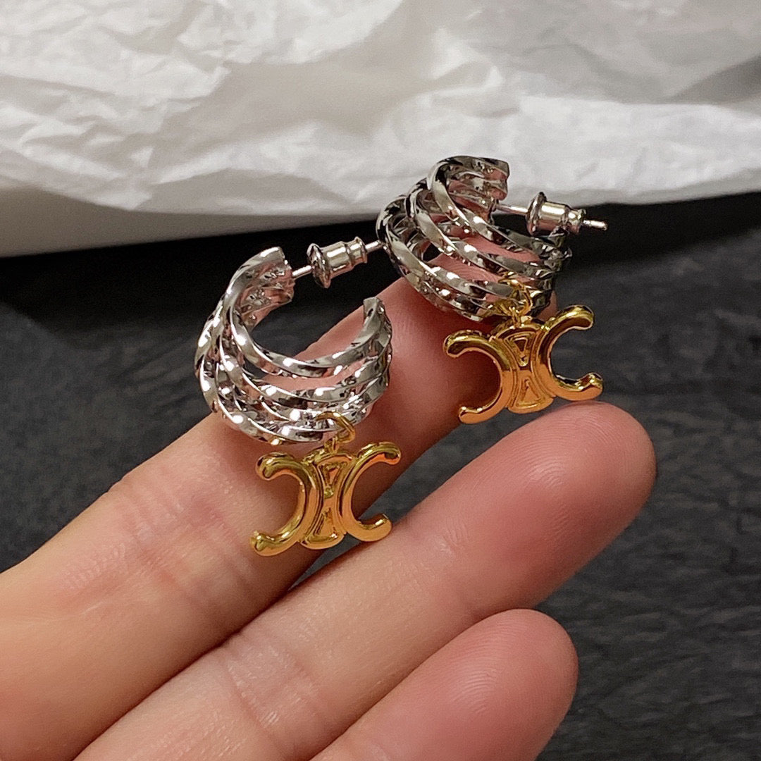 Medieval-Inspired Statement Earrings