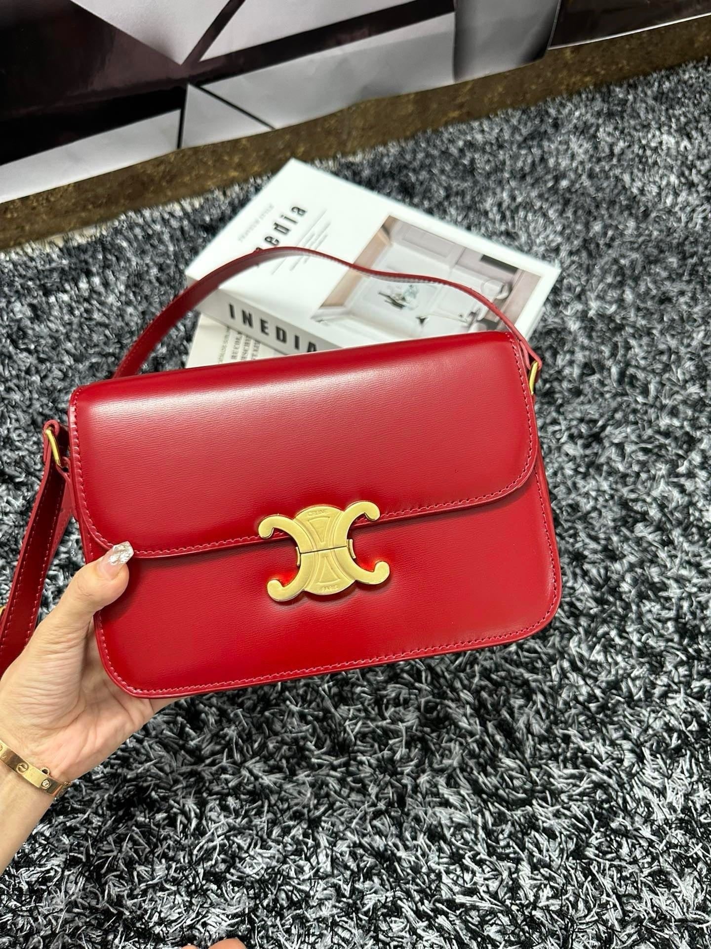 Triomph Classic Flap Shoulder Bag – Timeless Edition