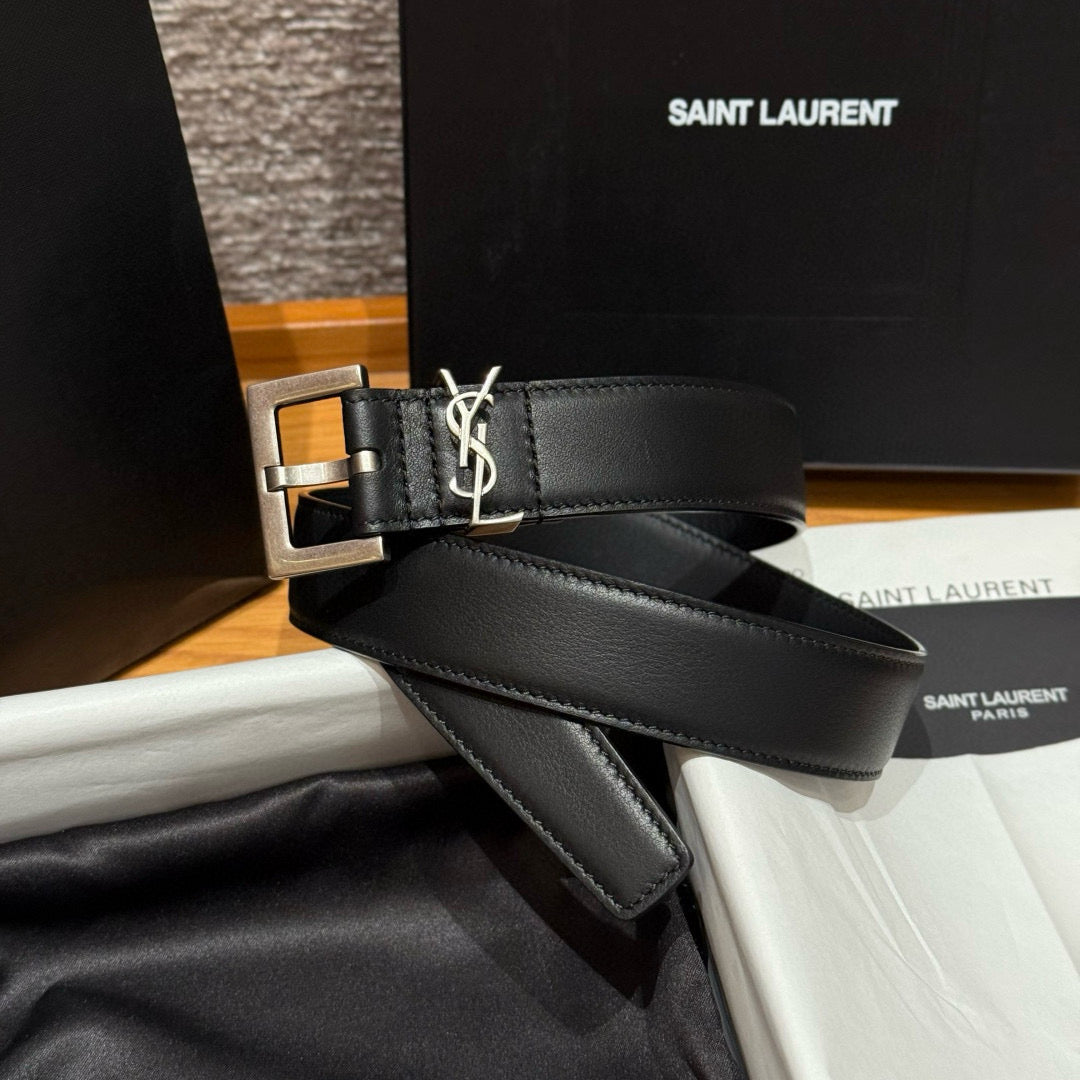 Premium Smooth Calfskin Belt – 3.0cm