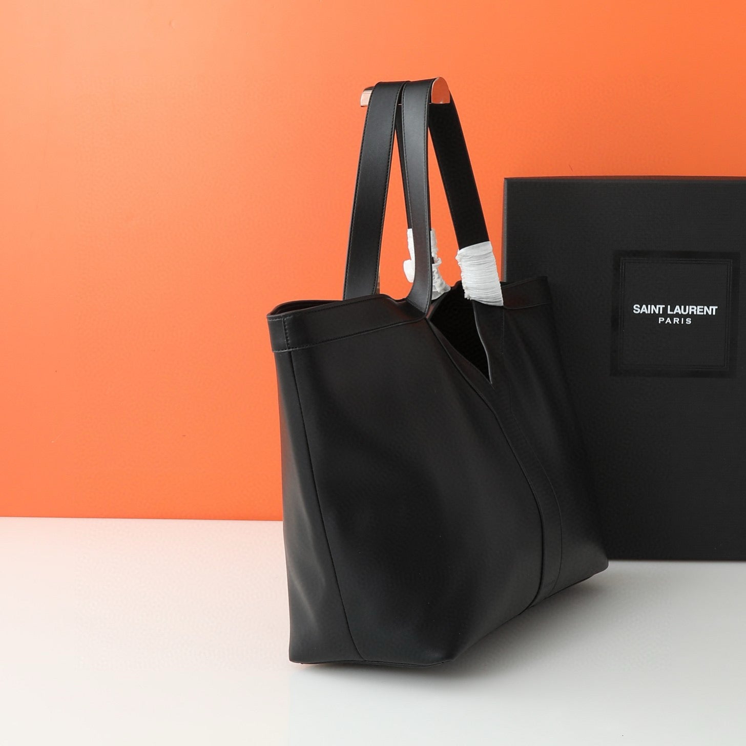 Y Elegant Soft Leather Suede-Lined Tote Bag