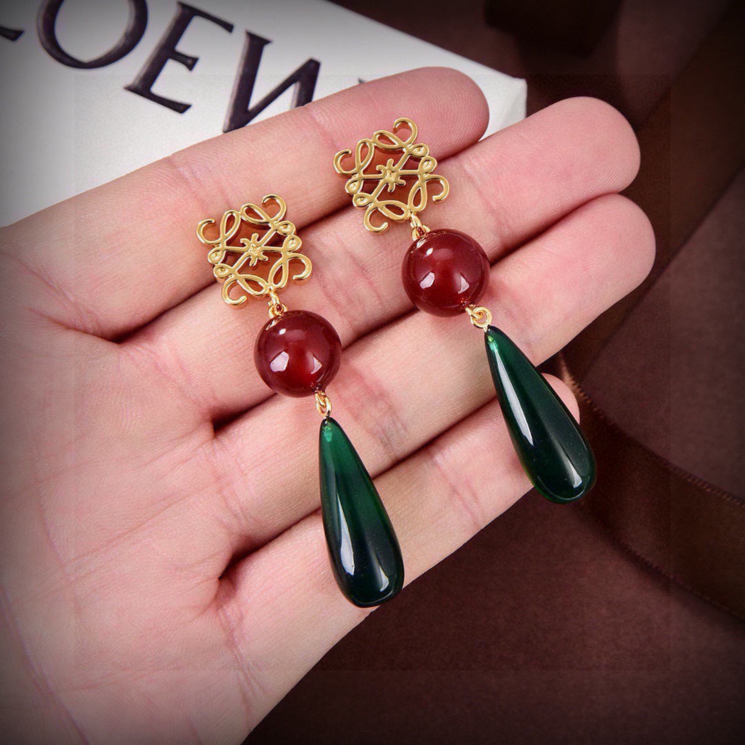 18K Gold-Plated Carnelian Teardrop Earrings